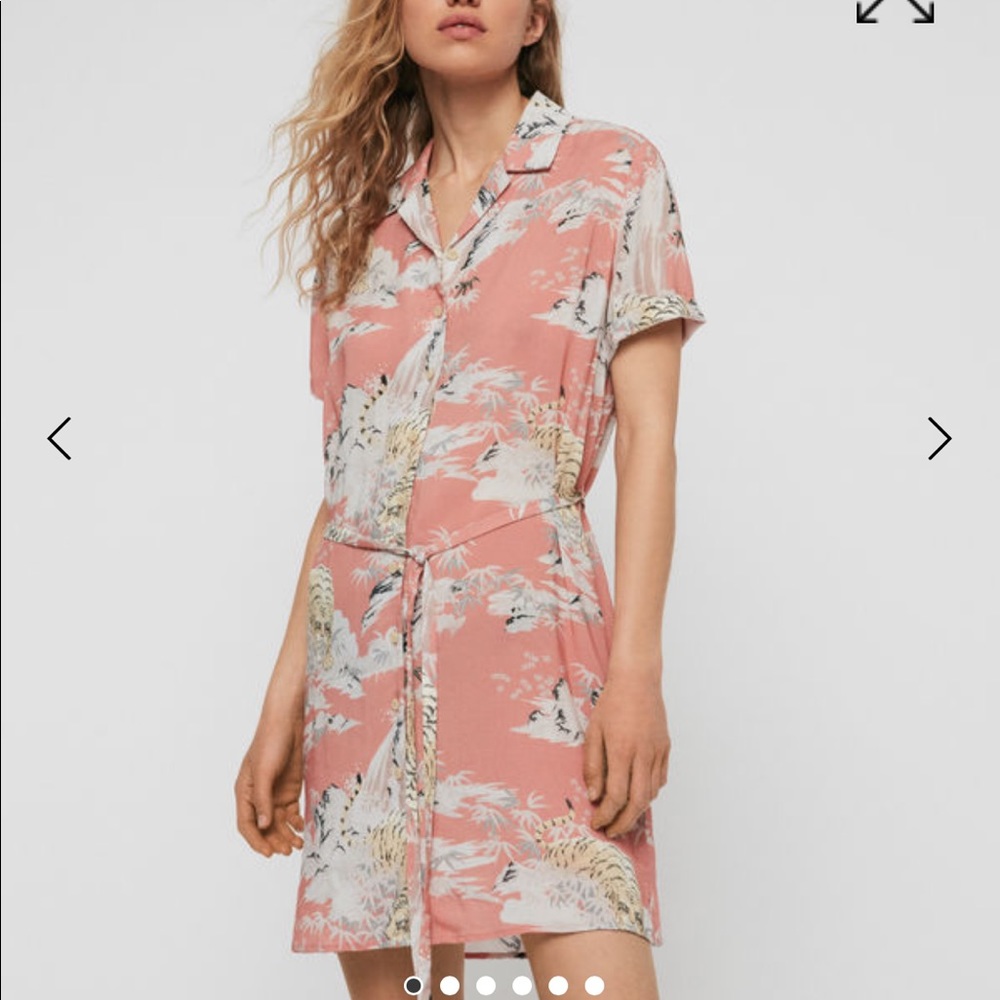 All Saints Amia Borneo Dress